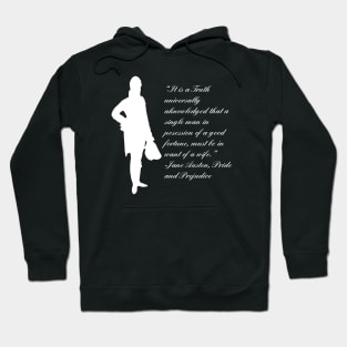 Pride and Prejudice - Opening quote Hoodie